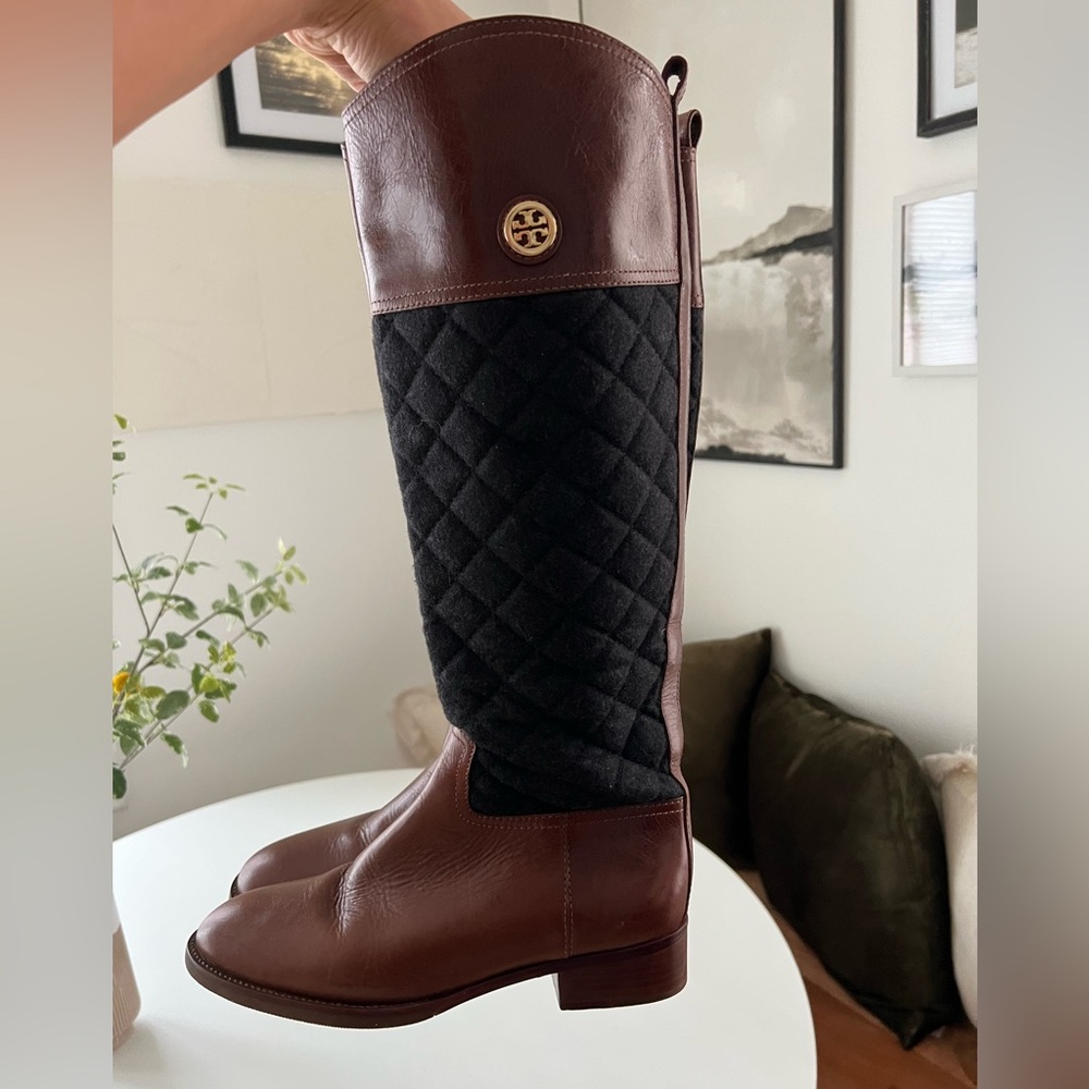 Tory Burch leather boots size 7